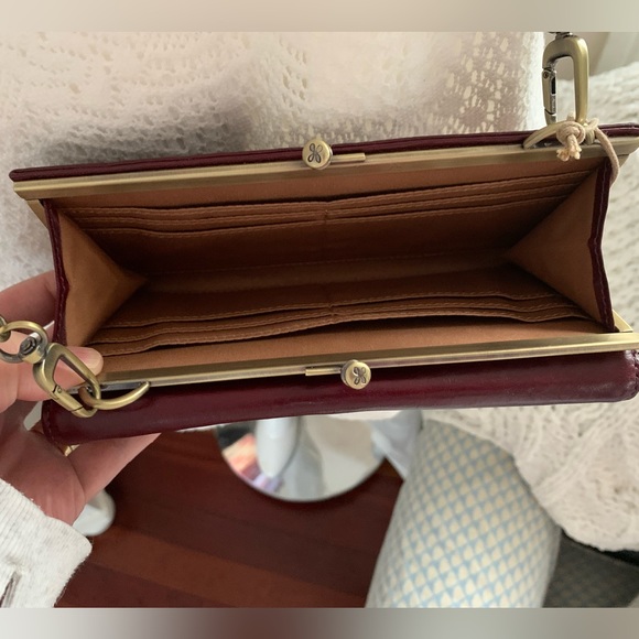 NEW! HOBO Mila Crossbody — Leather Small Purse + Wallet — w/ Dustbag - Picture 13 of 16